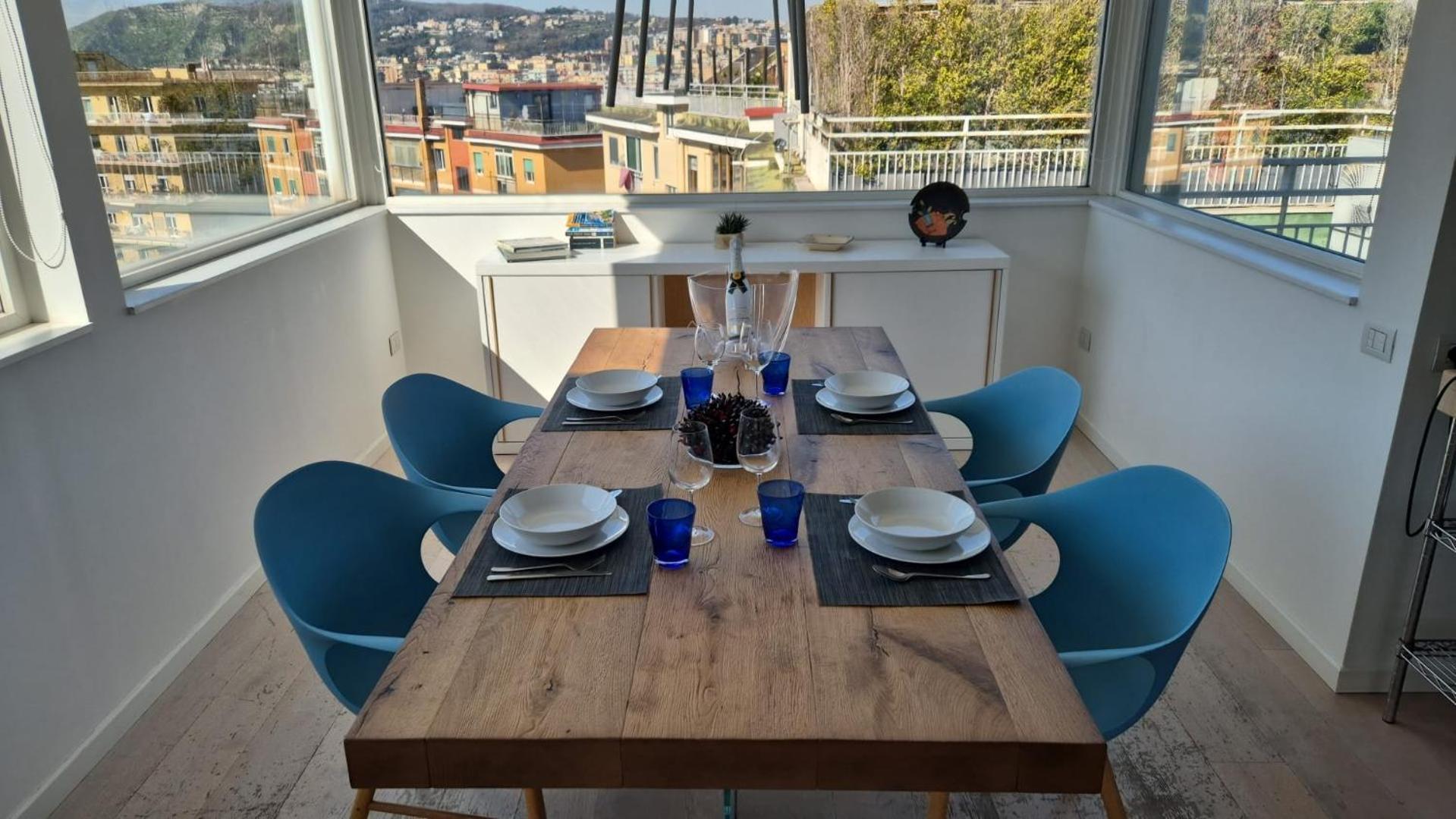 Terrazza Manu - Loft Suspended Over The City-Vomero Naples Exterior photo