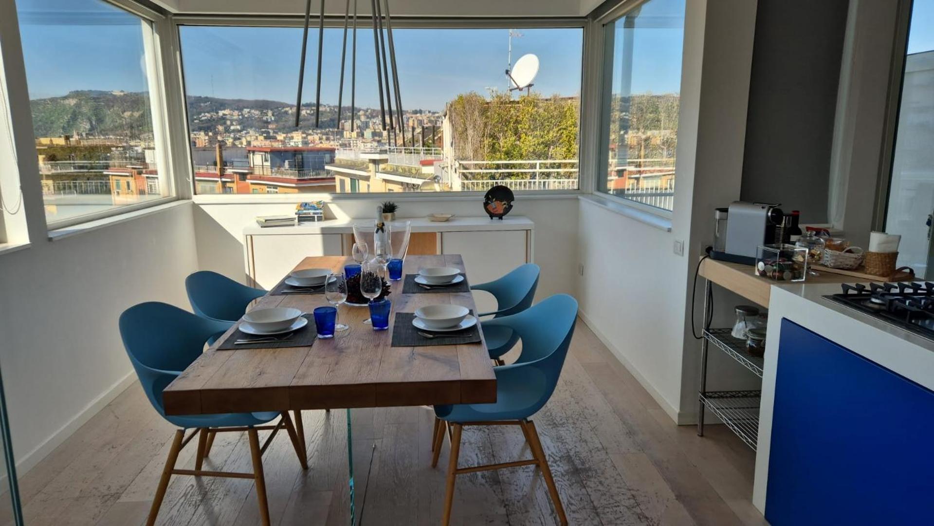 Terrazza Manu - Loft Suspended Over The City-Vomero Naples Exterior photo