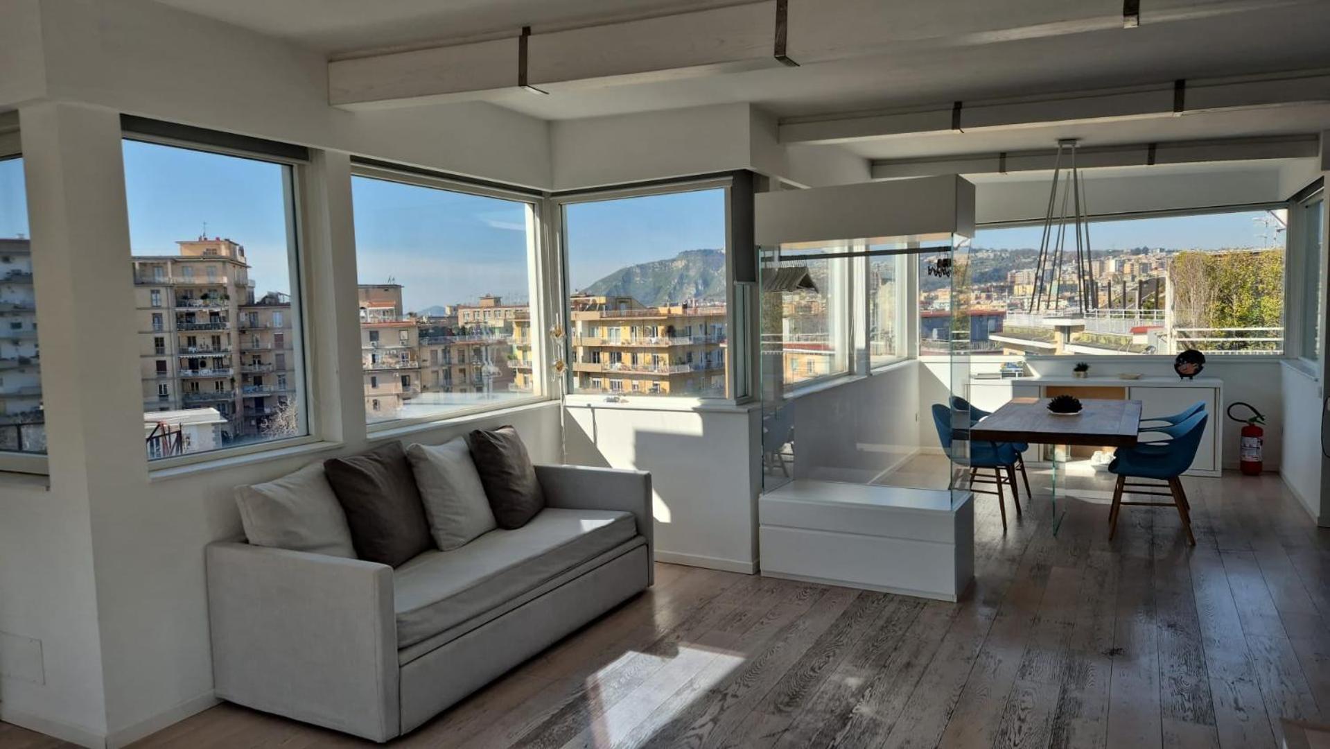 Terrazza Manu - Loft Suspended Over The City-Vomero Naples Exterior photo